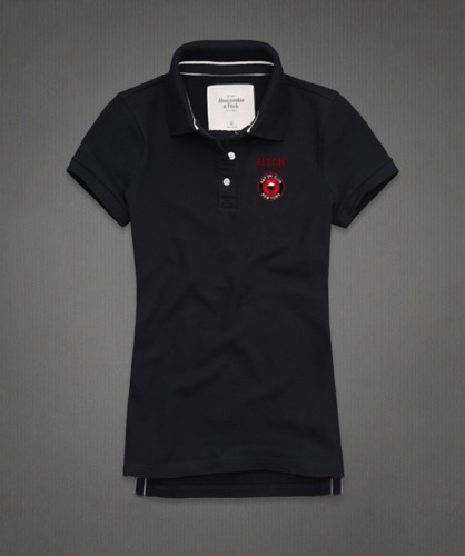 Abercrombie Fitch Mujeres Polo Corto Remera AF8417